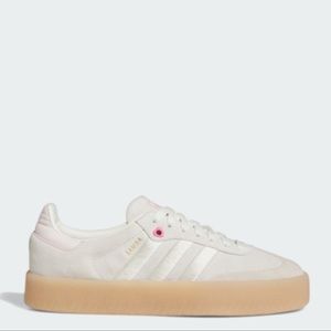 Adidas Sambae Shoes Ivory / Ivory / Pink Fusion Valentine’s day